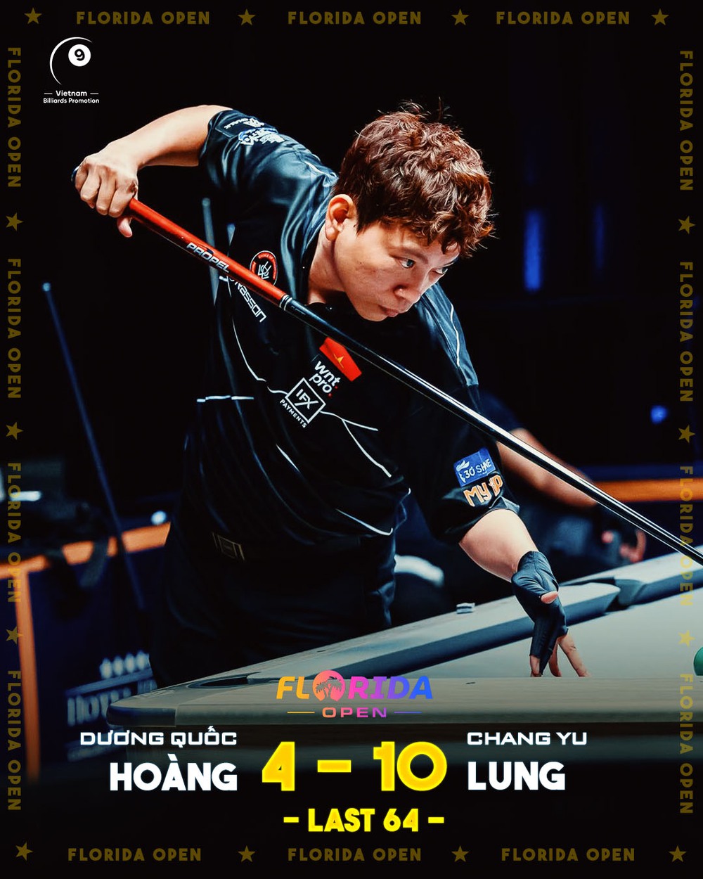 Cơ thủ Dương Quốc Hoàng dừng bước ở Florida Open 2025 - Ảnh 1.