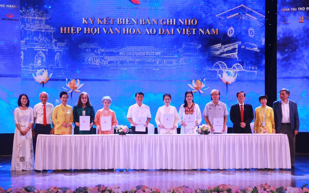 Ra mắt Hiệp hội Văn hóa Áo dài Việt Nam - Mở ra cơ hội đưa Thương hiệu Áo dài ra thế giới - Ảnh 7.