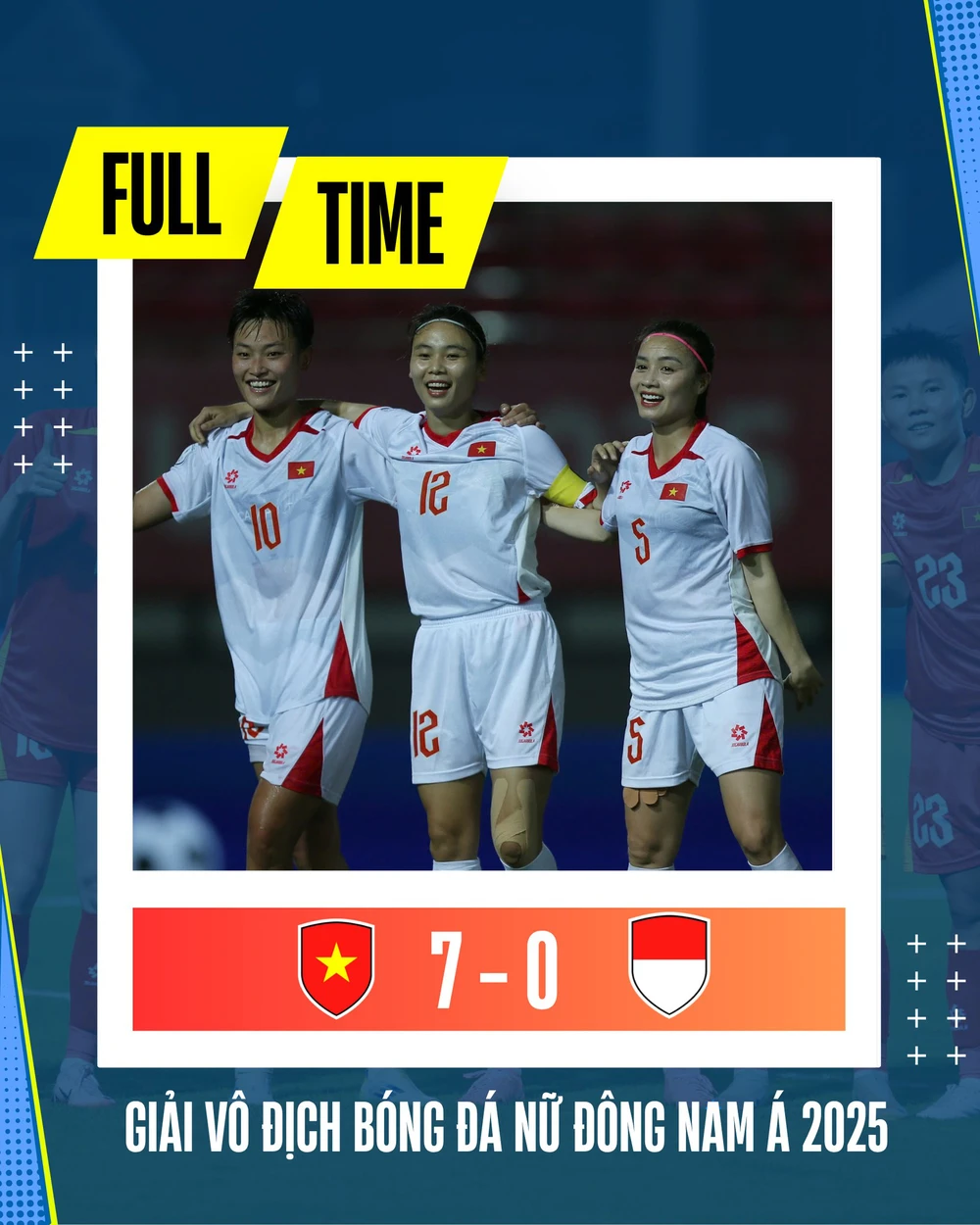 Thắng Indonesia 7-0, tuyển nữ Việt Nam sớm đoạt vé vào bán kết giải Đông Nam Á - Ảnh 1.