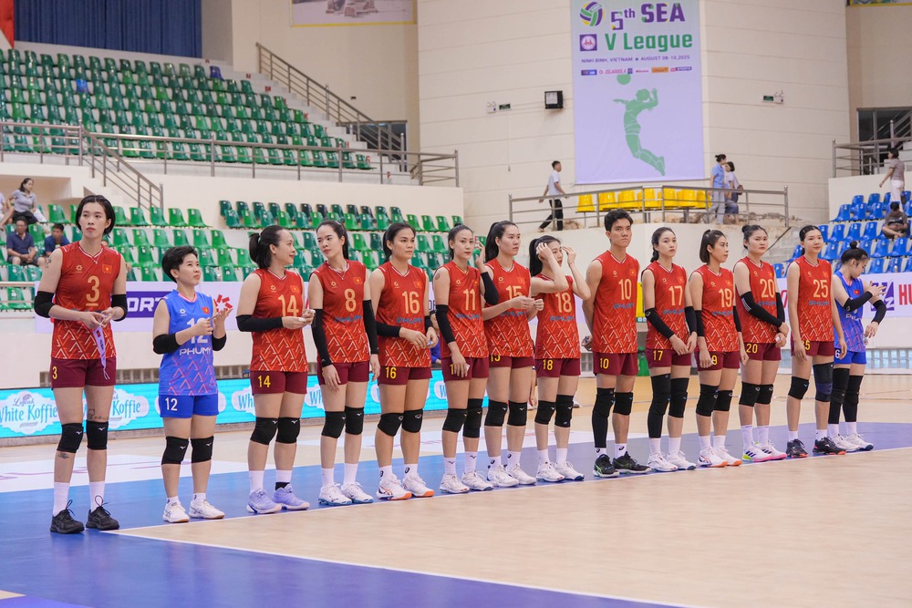 TRỰC TIẾP bóng chuyền Việt Nam vs Thái Lan 19h hôm nay, SEA V.League 2025 chặng 2 - Ảnh 1.