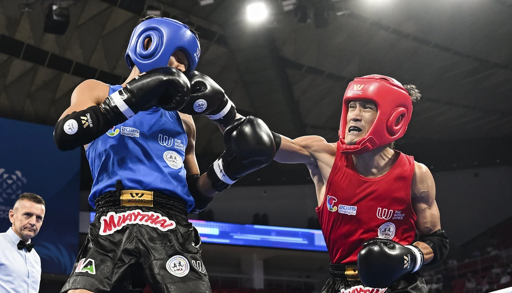 Nguyễn Trần Duy Nhất thua võ sĩ số 1 thế giới, lỡ cơ hội giành HCV World Games 2025 - Ảnh 1.