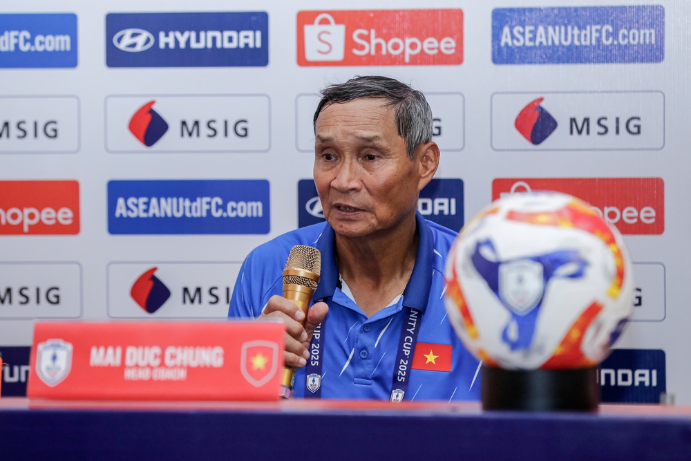 HLV Mai Đức Chung: ‘Tuyển Việt Nam phải thắng Thái Lan để giành ngôi nhất bảng’ - Ảnh 1.