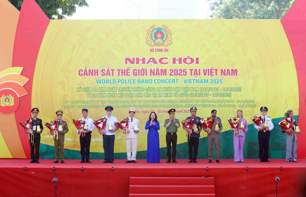 Nhạc hội Cảnh sát thế giới năm 2025 tại Việt Nam - Ảnh 1.
