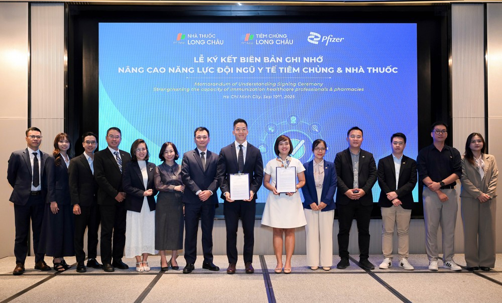 Pfizer Việt Nam và Long Châu hợp tác nâng cao năng lực đội ngũ y tế - Ảnh 1.