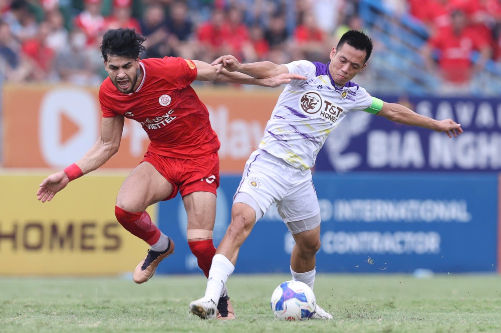 Vòng loại Cúp quốc gia - Chứng khoán LPBank 2025/26: Hà Nội FC và Thể Công Viettel phải loại nhau sớm - Ảnh 1.