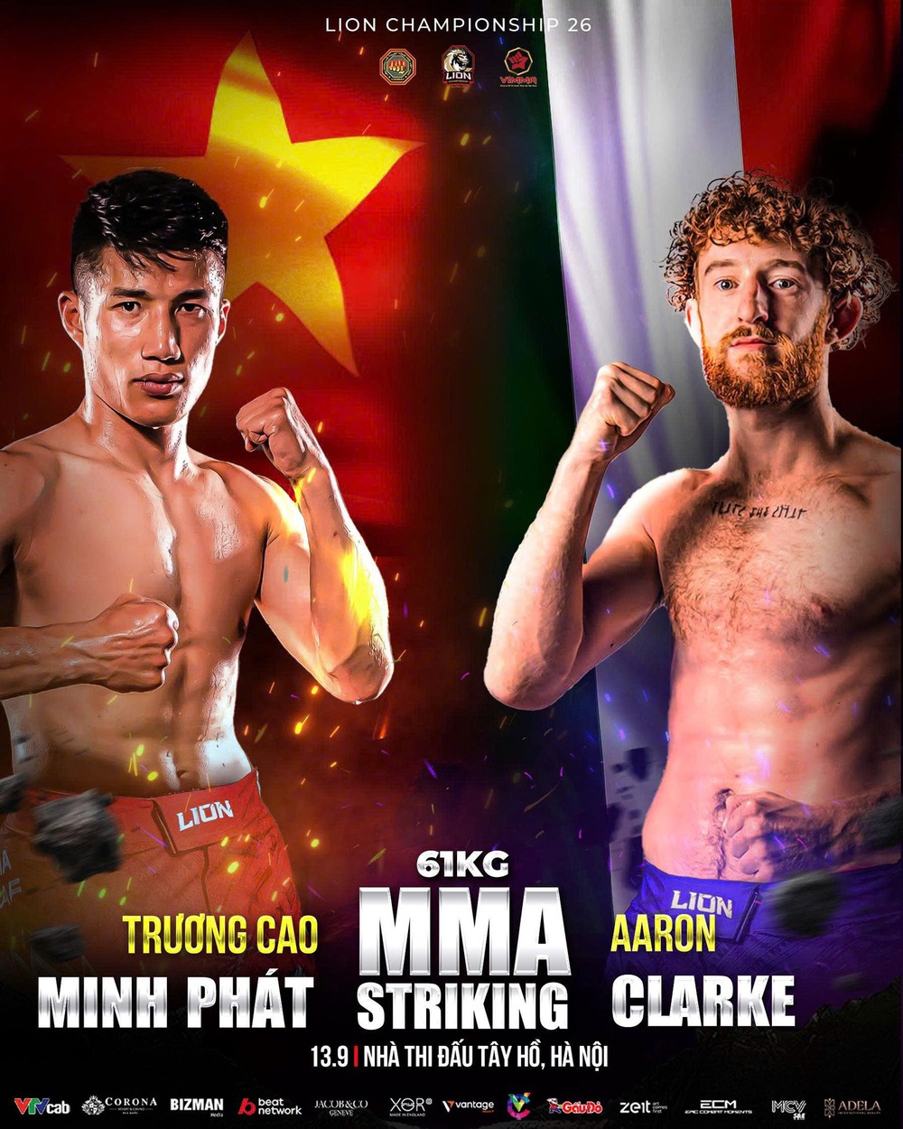 LION Championship 26: Trương Cao Minh Phát đại chiến nhà vô địch Kickboxing Ireland - Ảnh 2.