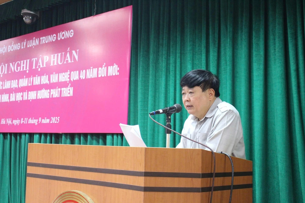 Đổi mới tư duy lãnh đạo, quản lý văn học, nghệ thuật trong kỷ nguyên phát triển mới - Ảnh 1.