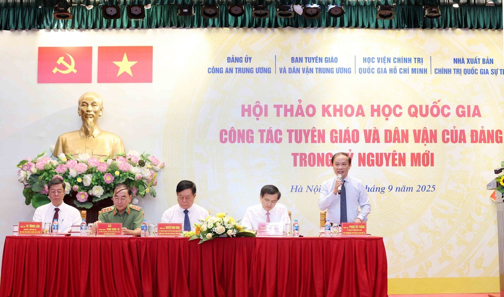 Đổi mới công tác tuyên giáo và dân vận trong kỷ nguyên số - Ảnh 1.
