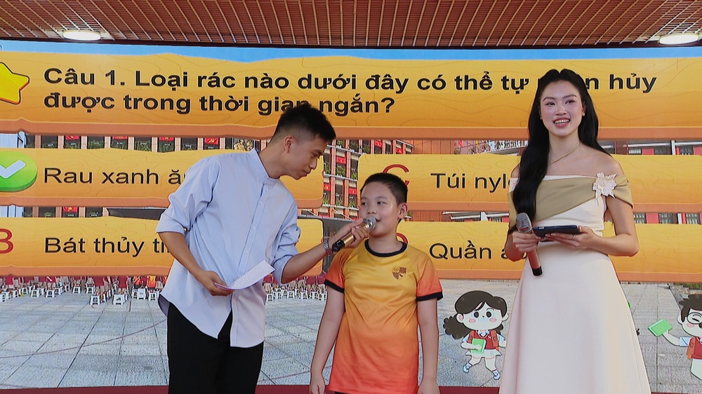 Phát động thi vẽ tranh bảo vệ môi trường học đường chủ đề 'Sân trường mơ ước của em' - Ảnh 4.