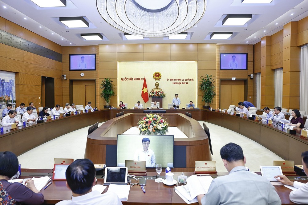 Phiên họp thứ 49 Ủy ban Thường vụ Quốc hội: Dự kiến, Quốc hội làm việc 42 ngày tại Kỳ họp thứ 10 - Ảnh 3.