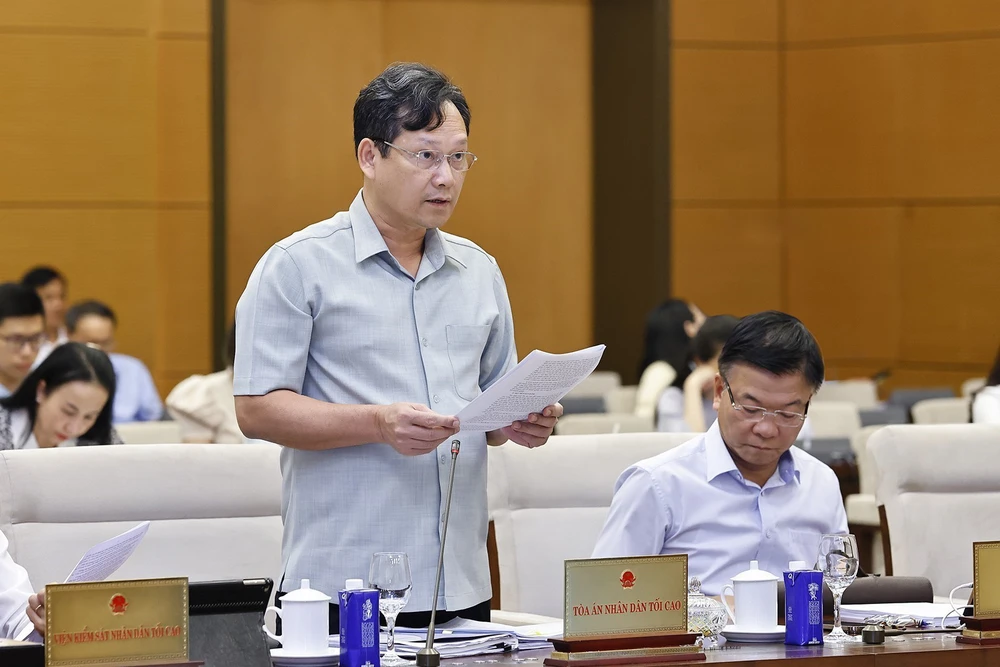Phiên họp thứ 49 Ủy ban Thường vụ Quốc hội: Đề xuất rút ngắn thời gian tiến hành thủ tục giải quyết phá sản - Ảnh 5.