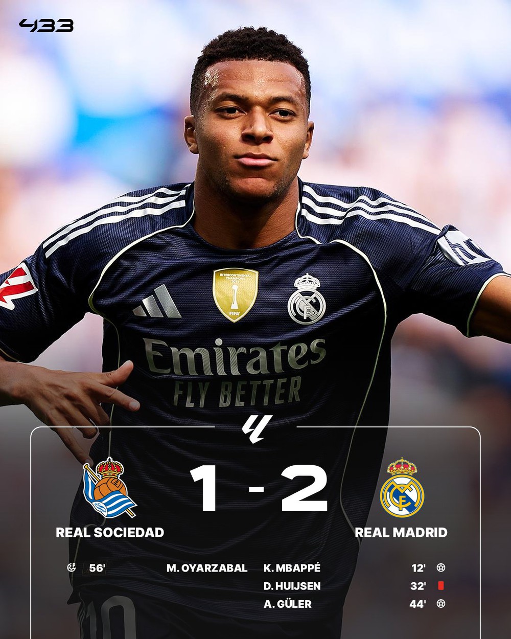 Mbappe tỏa sáng giúp Real thắng với 10 người, dẫn đầu BXH và hơn Barcelona 5 điểm - Ảnh 3.
