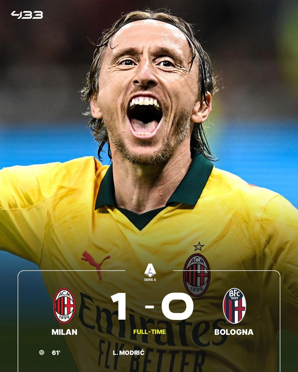 Luka Modric ghi bàn ở tuổi 40, giúp AC Milan giành chiến thắng - Ảnh 2.