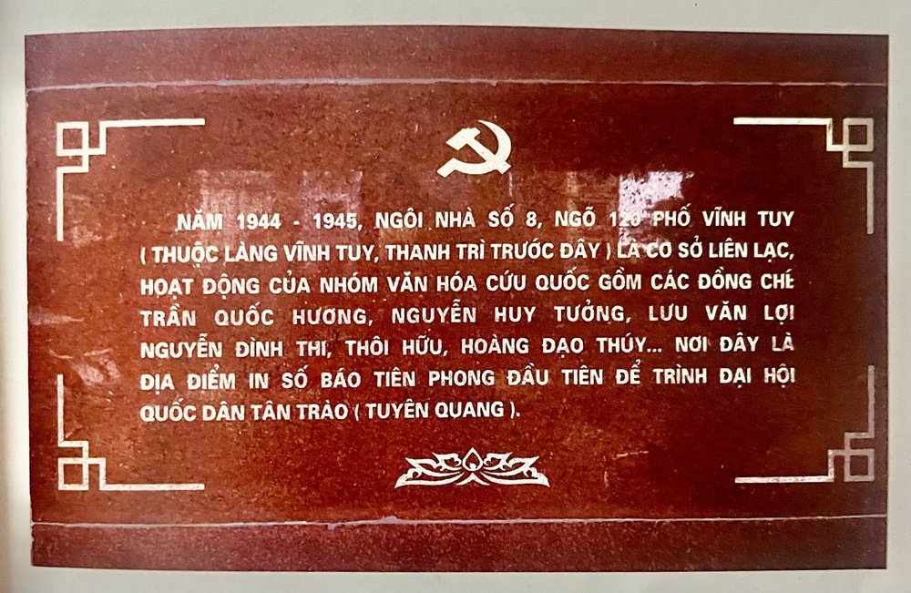 Nhìn lại &quot;ngôi nhà xưa&quot; của Hội Văn hóa Cứu quốc - Ảnh 3.