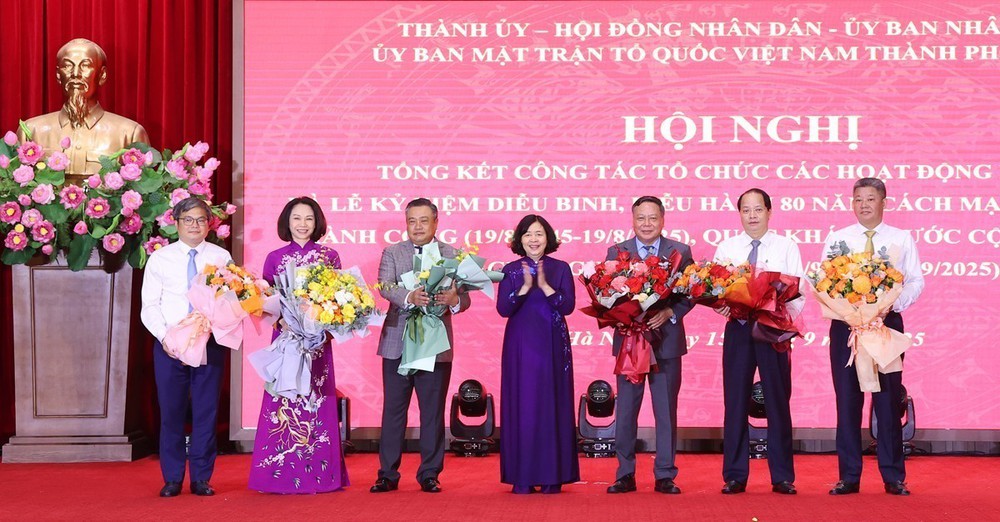 Hà Nội cảm ơn các tập thể, cá nhân dấu ấn tại lễ kỷ niệm 80 năm Quốc khánh 2/9 - Ảnh 1.