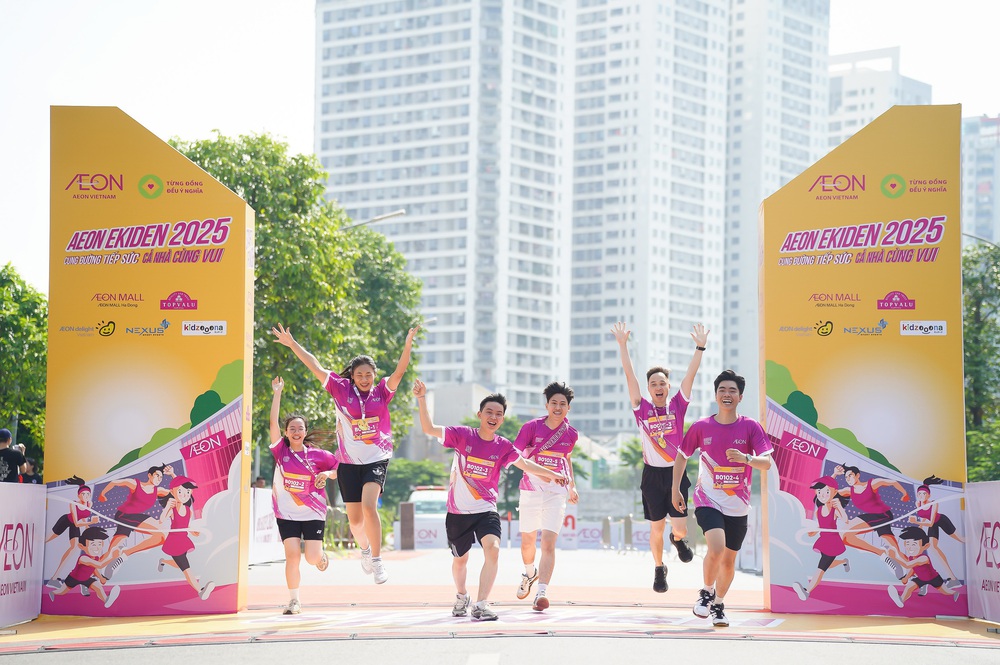 AEON Ekiden 2025 – Cung đường tiếp sức, lan tỏa tinh thần Việt – Nhật - Ảnh 1.