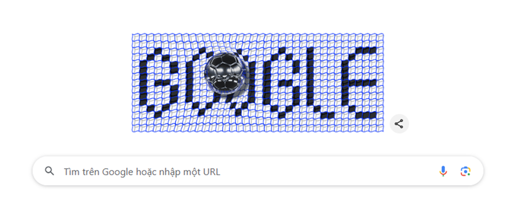 Google Doogle chào mừng UEFA Champions League khởi tranh - Ảnh 1.