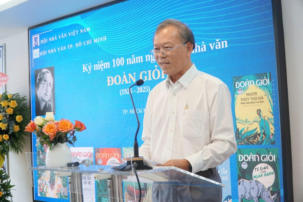 100 năm sinh nhà văn Đoàn Giỏi: Nhà văn không chỉ của &quot;Đất rừng phương Nam&quot; - Ảnh 4.