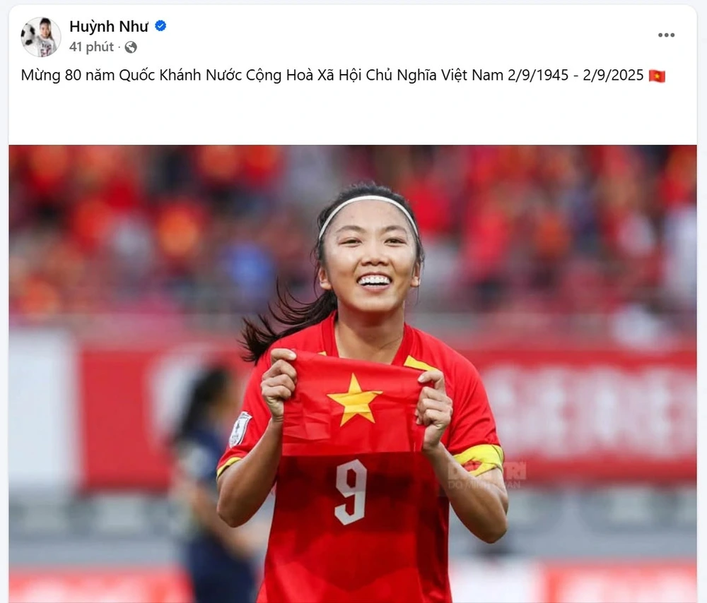 Duy Mạnh diễu hành trong lễ kỷ niệm A80, dàn sao thể thao Việt Nam gửi thông điệp ý nghĩa ngày Quốc khánh 2/9 - Ảnh 5.