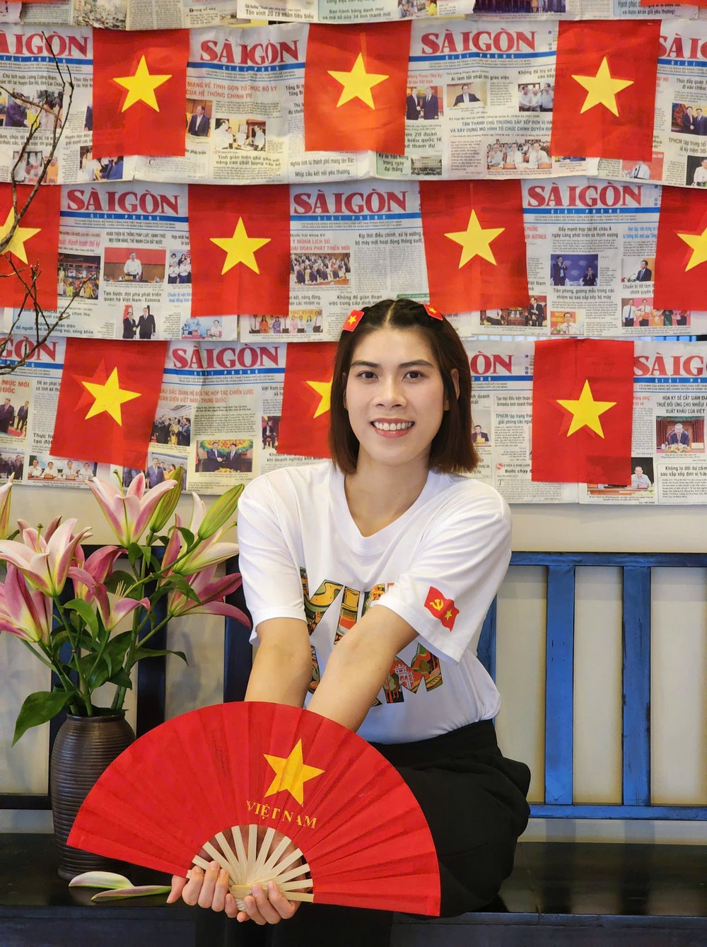‘Ngọn cờ’ đặc biệt của bóng chuyền nữ Việt Nam rạng rỡ dịp lễ quốc khánh 2/9 - Ảnh 3.