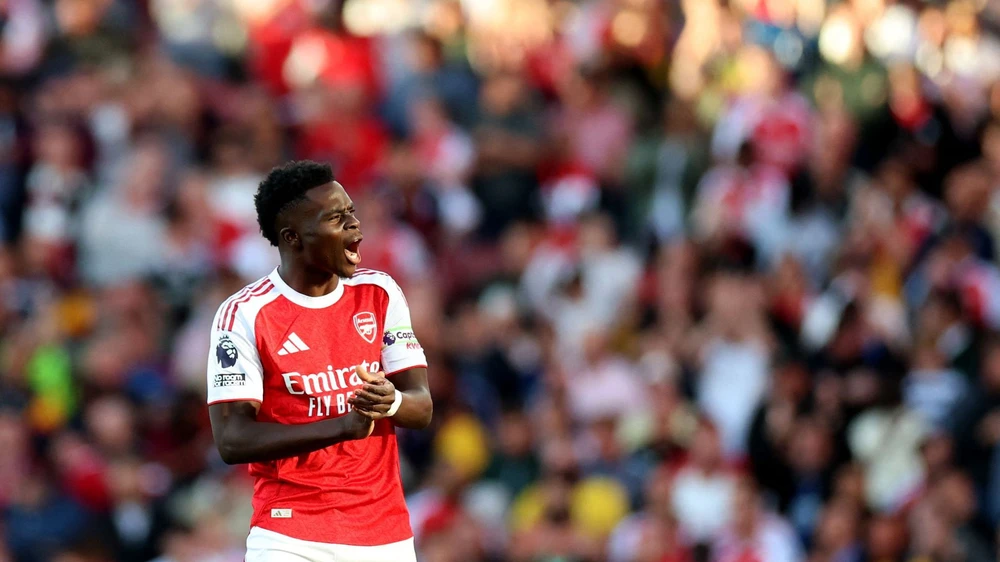 TRỰC TIẾP bóng đá Arsenal 1-1 Man City: Martinelli gỡ hoà - Ảnh 3.