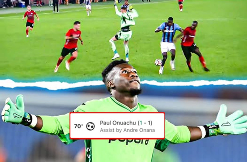 Andre Onana kiến tạo thành bàn ở Thổ Nhĩ Kỳ, fan MU thừa nhận sự thật chua chát - Ảnh 1.