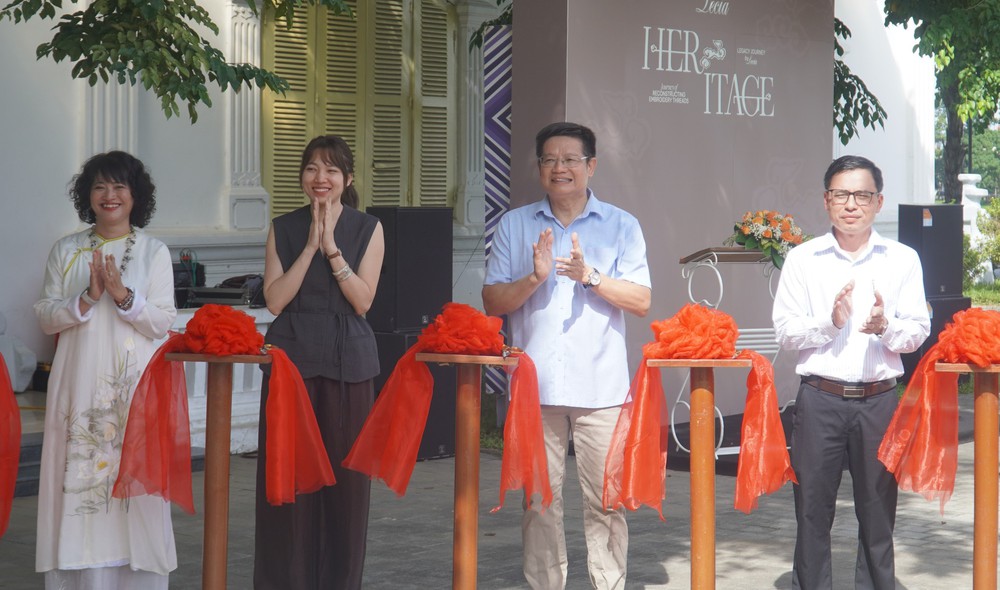 Thưởng lãm di sản thêu Việt Nam trong dòng chảy sáng tạo hiện đại - Ảnh 1.