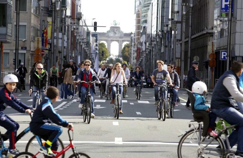 &quot;Chủ nhật không ô tô&quot; - Khi Brussels nói &quot;Không&quot; với ô nhiễm - Ảnh 1.