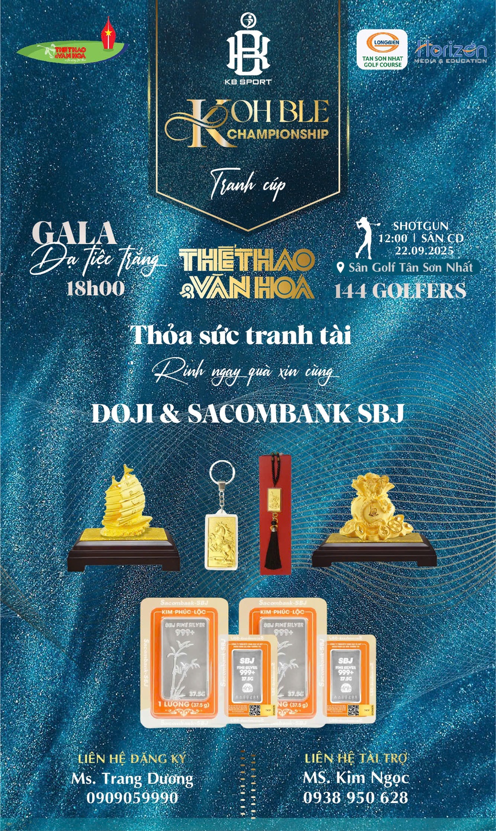 Tỏa sáng ngày khai mạc Giải Golf Kohble Championship - Cúp Báo Thể thao & Văn hóa: Dấu ấn từ những nhà đồng hành  - Ảnh 2.
