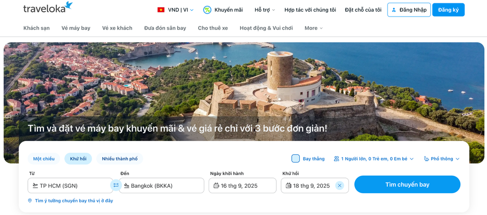 Cách săn vé máy bay Tết Bính Ngọ 2026 giá siêu mềm trên Traveloka - Ảnh 1.
