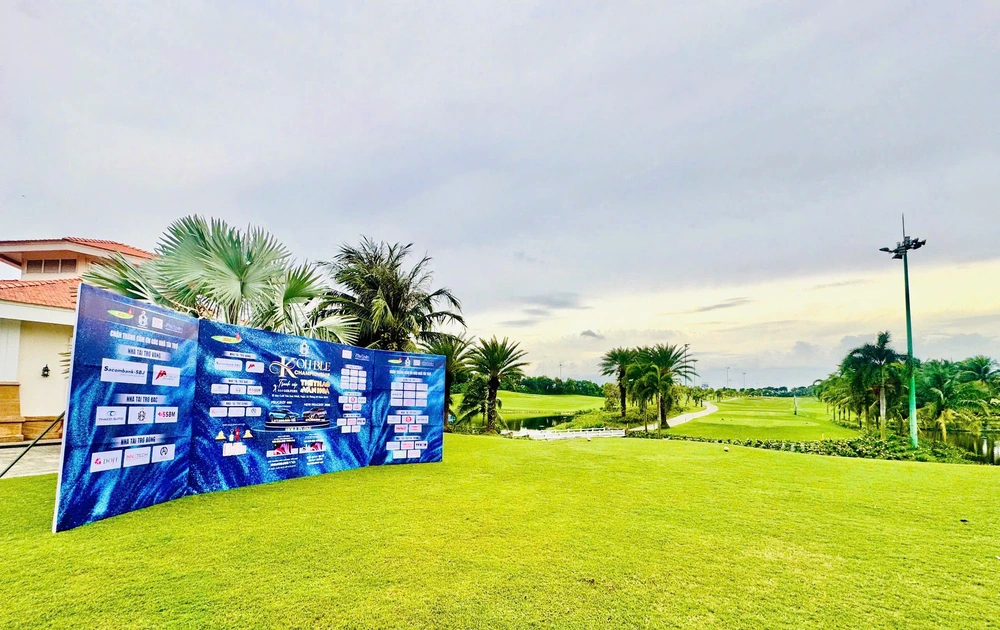 Sôi nổi ngày khai mạc Giải Golf Kohble Championship - Tranh Cúp Báo Thể Thao & Văn Hóa  - Ảnh 2.