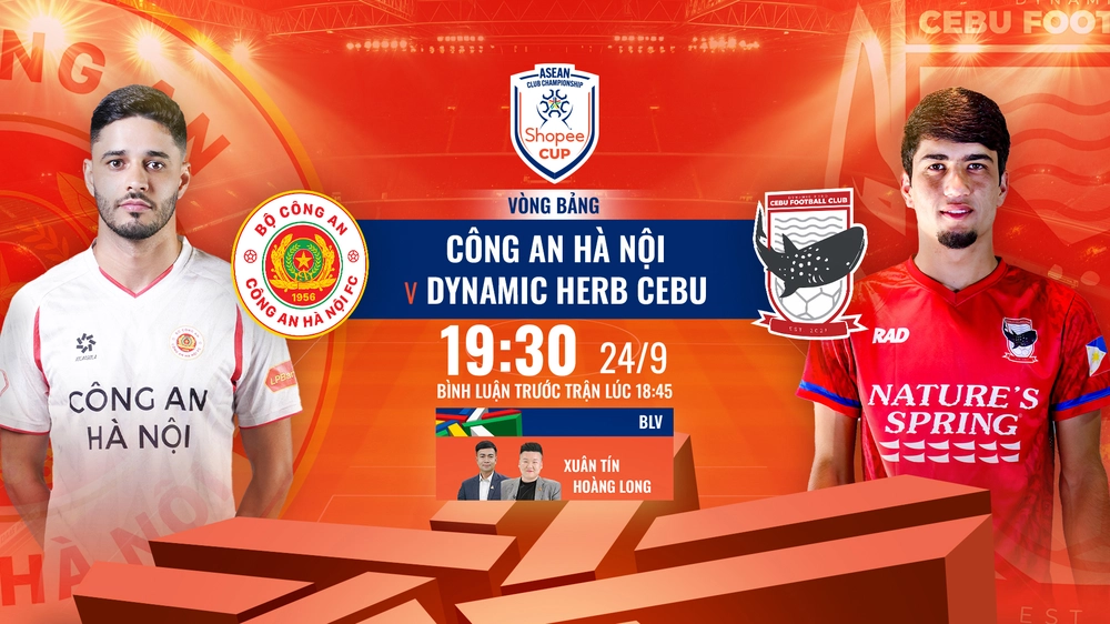 Link xem trực tiếp bóng đá CAHN vs Cebu 19h30 hôm nay, vòng bảng Shopee Cup - Ảnh 2.