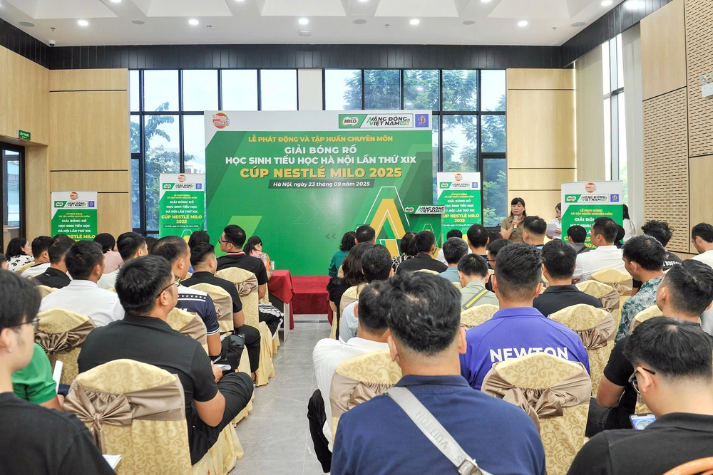 Sức nóng Giải Bóng rổ Học sinh Tiểu học Hà Nội Cúp Nestlé MILO 2025 - Ảnh 2.