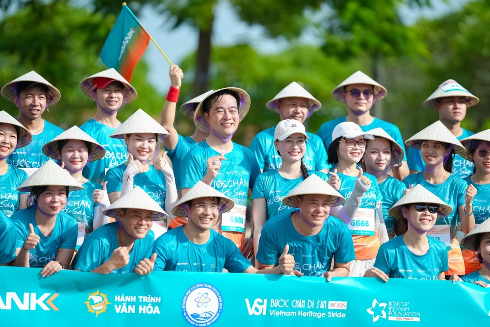 ABBANK khởi động giải chạy &quot;Bước chân Di sản&quot; gây quỹ bảo tồn làng nghề Huế - Ảnh 1.