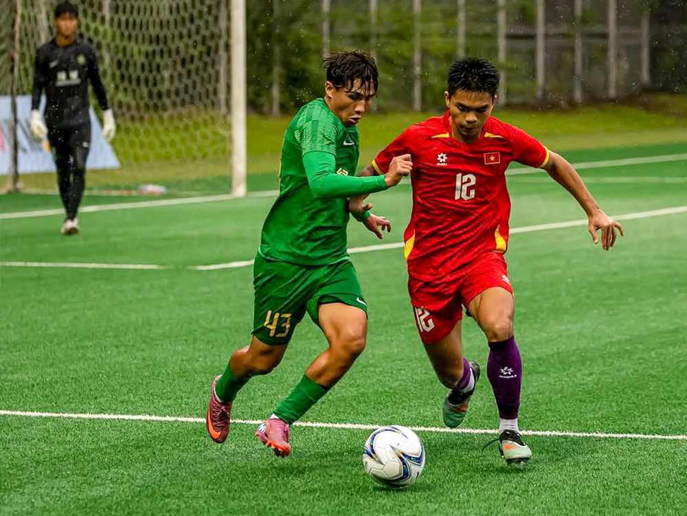 Tuyển trẻ Việt Nam thắng 4-0 đại diện của Trung Quốc ở giải đấu tại Hàn Quốc - Ảnh 1.