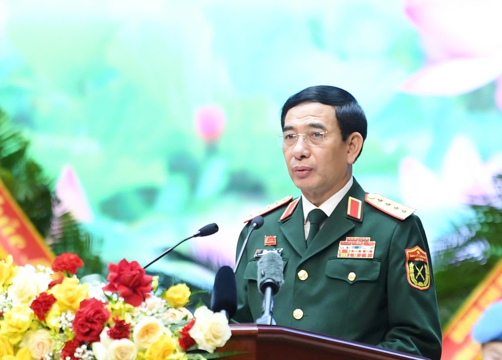 Tổng Bí thư Tô Lâm dự Đại hội Thi đua Quyết thắng toàn quân lần thứ XI giai đoạn 2020 - 2025 - Ảnh 3.