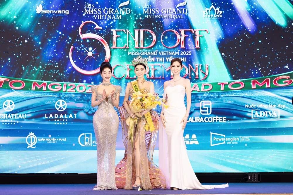 Send-off Hoa hậu Yến Nhi thi Miss Grand International 2025 - Ảnh 2.