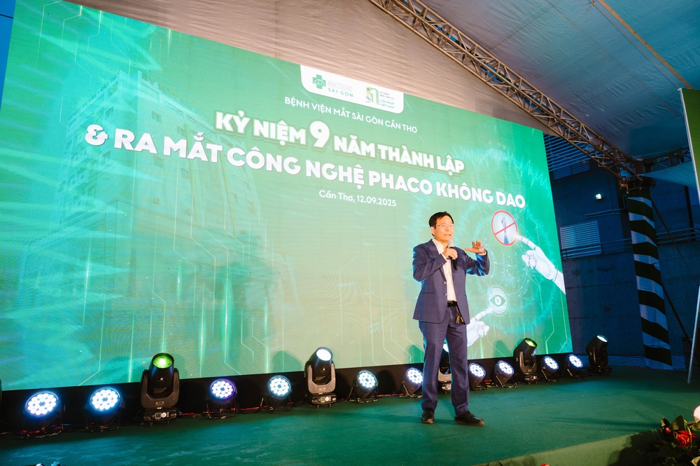 Bệnh viện Mắt Sài Gòn Cần Thơ kỷ niệm 9 năm thành lập - Ảnh 1.