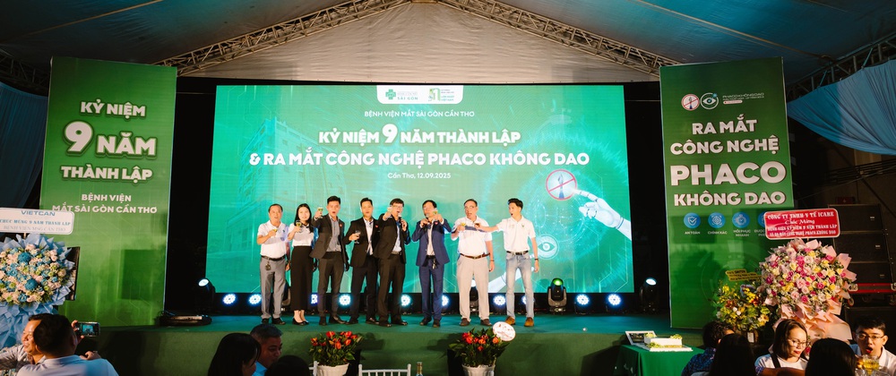 Bệnh viện Mắt Sài Gòn Cần Thơ kỷ niệm 9 năm thành lập - Ảnh 2.