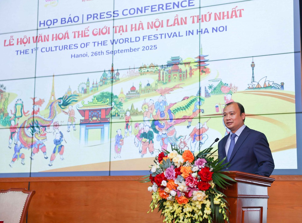 Lần đầu tiên tổ chức Lễ hội Văn hóa Thế giới tại Hà Nội - Ảnh 1.