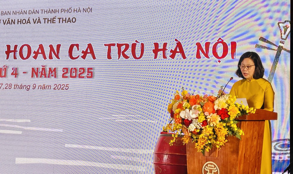 Hà Nội: Liên hoan ca trù lần thứ IV - lan tỏa di sản phi vật thể đặc sắc - Ảnh 1.