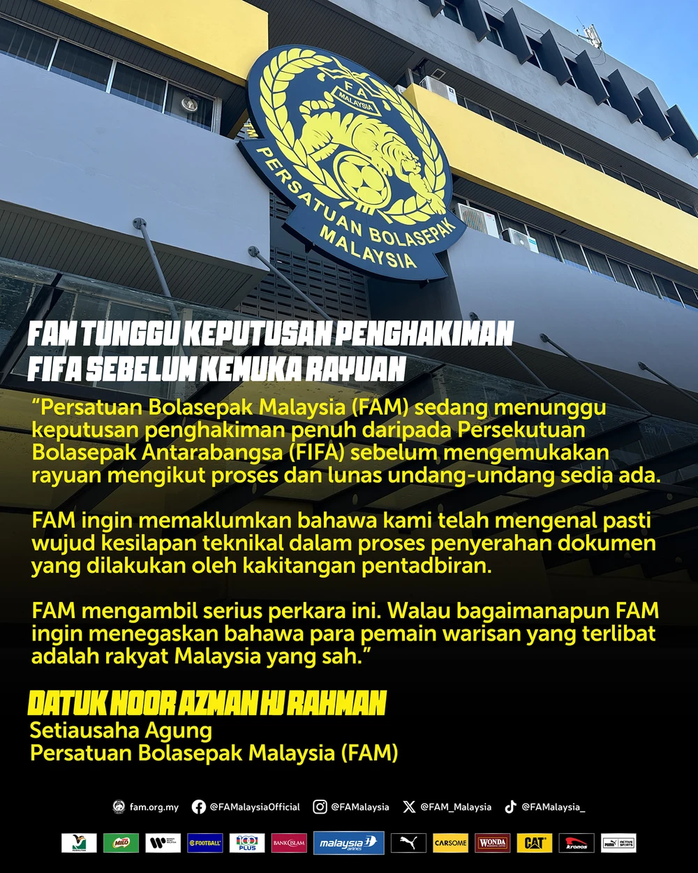 FAM thừa nhận có sai sót trong nhập tịch cầu thủ, do nhân viên hành chính - Ảnh 1.
