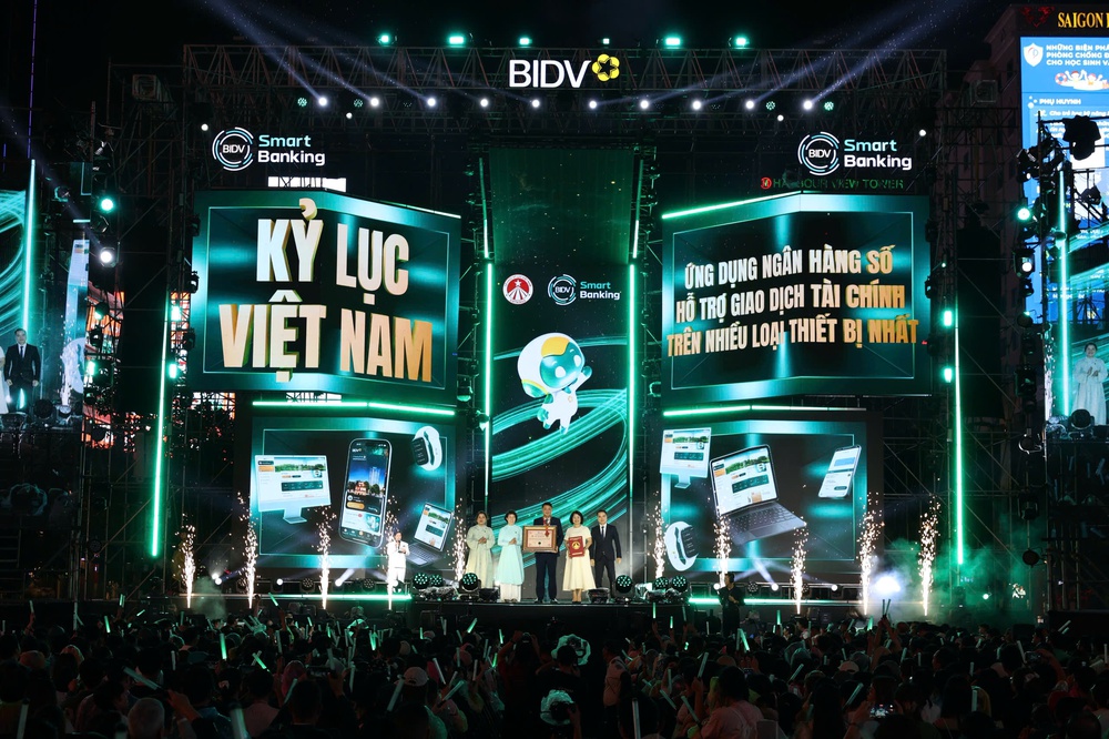 BIDV SmartBanking X lập kỷ lục Việt Nam - Ảnh 3.