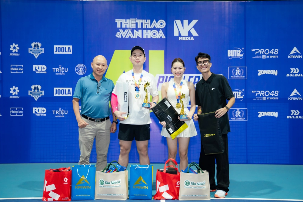 Nụ cười nhiều hơn cả chiến thắng ở Pickleball Clinic Rally Cup   - Ảnh 8.