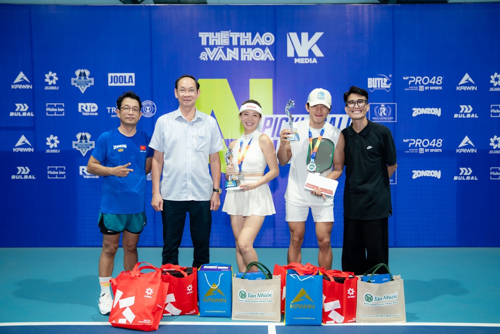 Nụ cười nhiều hơn cả chiến thắng ở Pickleball Clinic Rally Cup   - Ảnh 3.