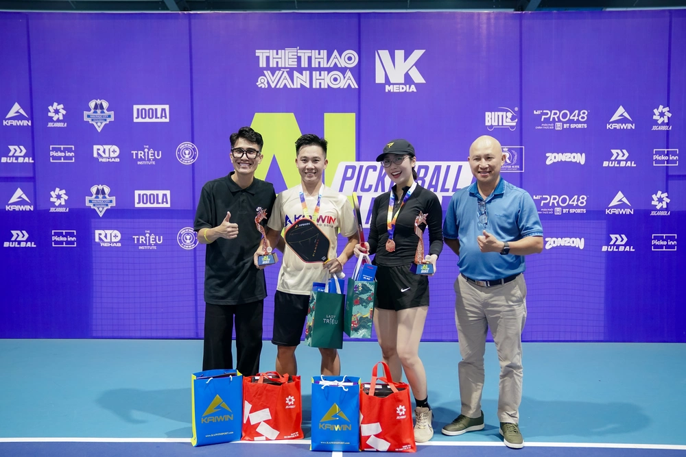 Nụ cười nhiều hơn cả chiến thắng ở Pickleball Clinic Rally Cup   - Ảnh 4.