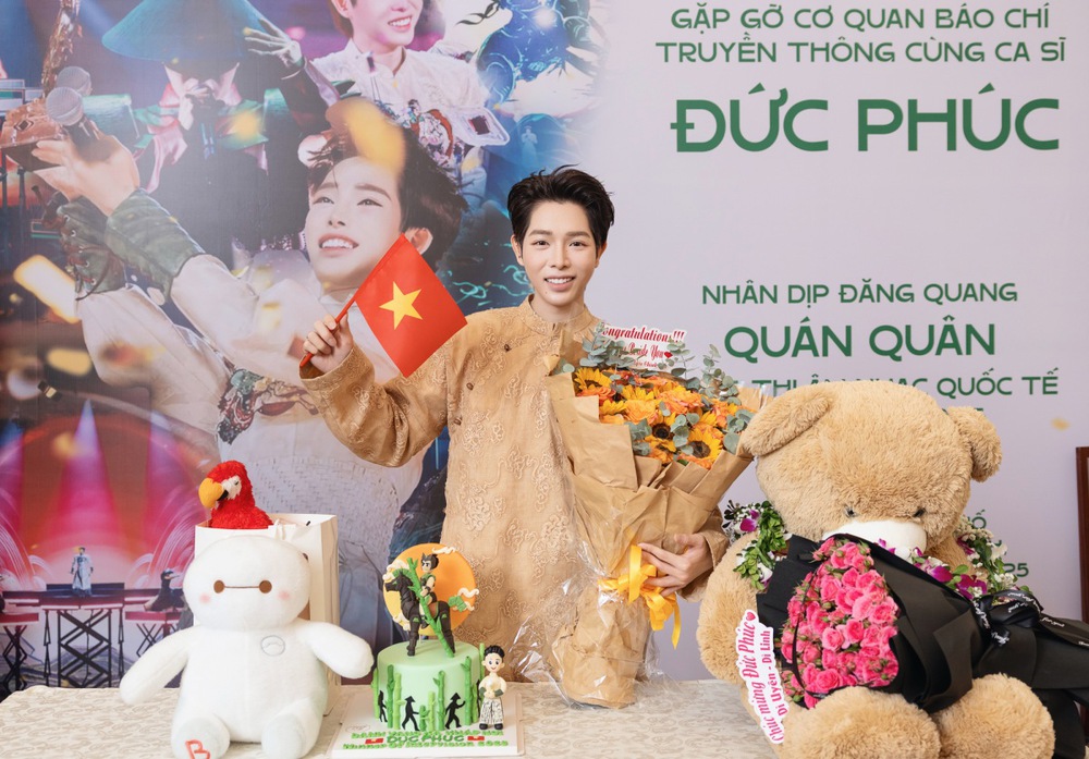 Đức Phúc lần đầu chia sẻ về chiến thắng tại  Intervision Song Contest 2025 - Ảnh 1.