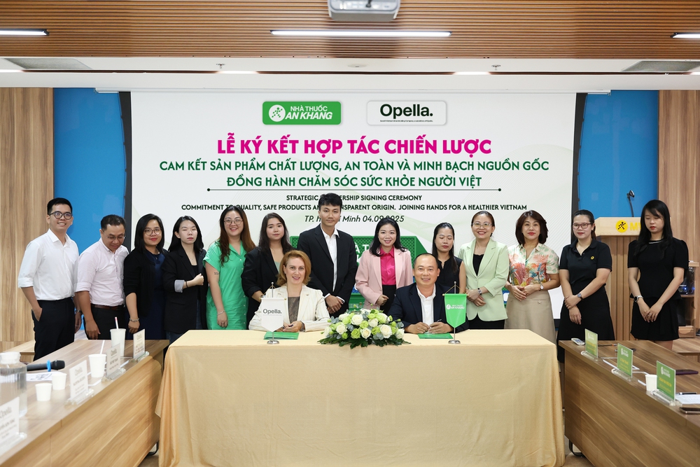 Opella và Nhà thuốc An Khang ký kết hợp tác chiến lược vì sức khỏe cộng đồng - Ảnh 1.
