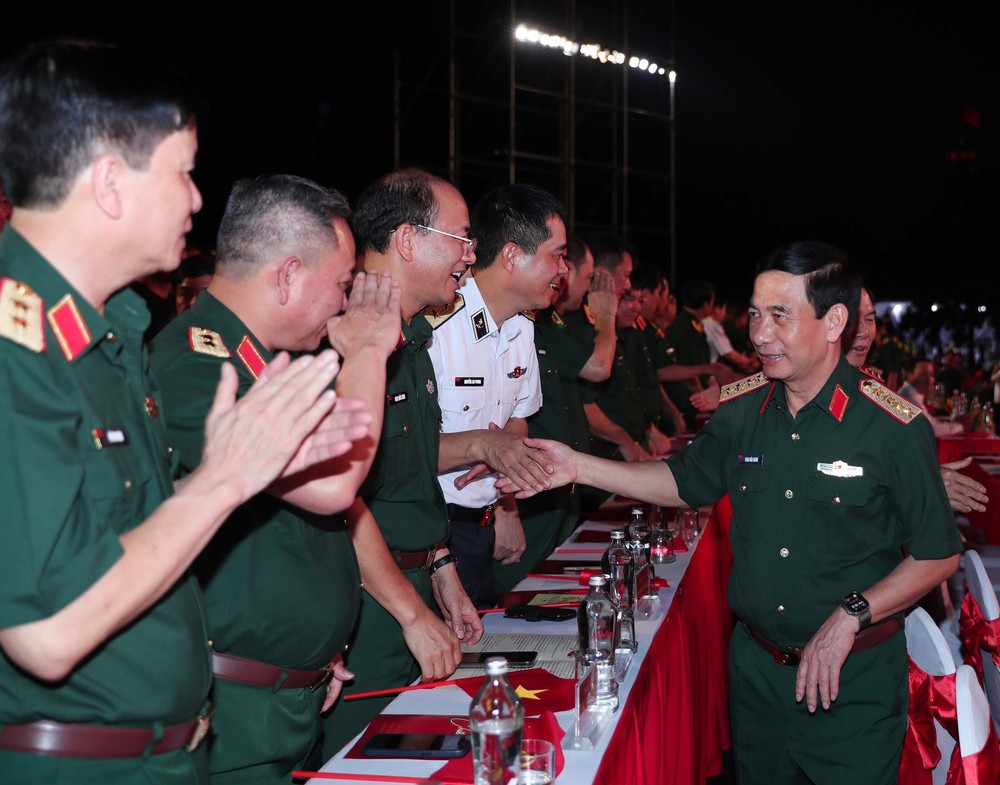 80 năm Bộ Tổng Tham mưu: Chương trình chính luận nghệ thuật “Bản hùng ca chiến thắng” - Ảnh 1.