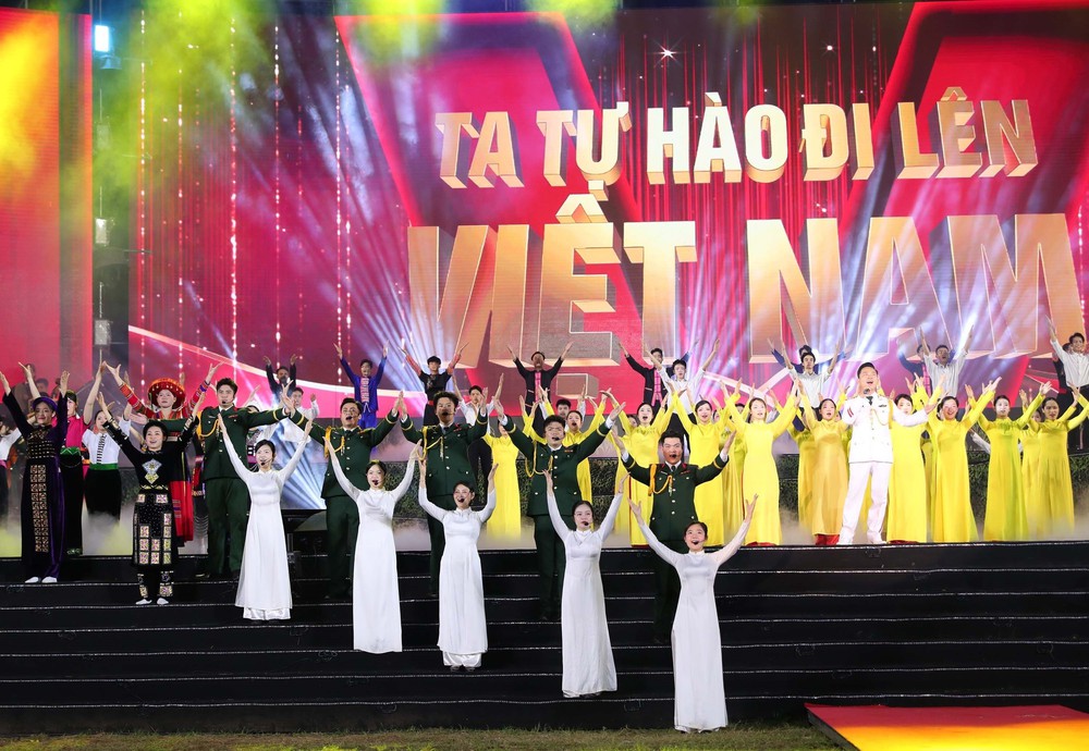 80 năm Bộ Tổng Tham mưu: Chương trình chính luận nghệ thuật “Bản hùng ca chiến thắng” - Ảnh 3.